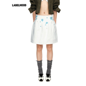 裙子 女装 SHUSHUTONG 蕾虎潮流精致低腰打褶半裙2026早春新款