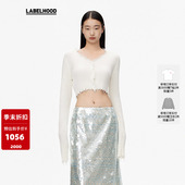 SALE 针织开衫 Peng Tai 蕾虎潮流气质简约高级修身 装 上衣