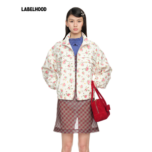 【SHUSHUTONG】蕾虎休闲塔克边廓形运动外套2026早春新款女装上衣