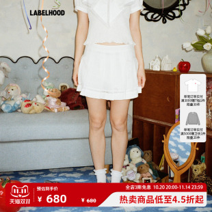 流行女装 蕾虎休闲潮流气质纯真百褶裙秋季 lav 裙子 papi