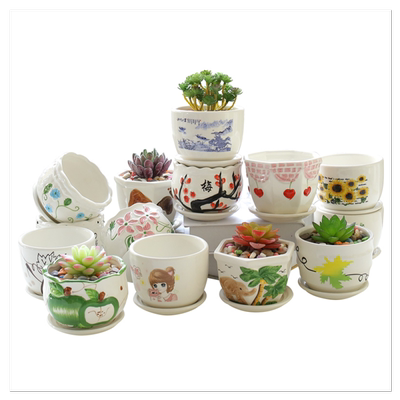 陶瓷特价清仓创意简约风多肉花盆