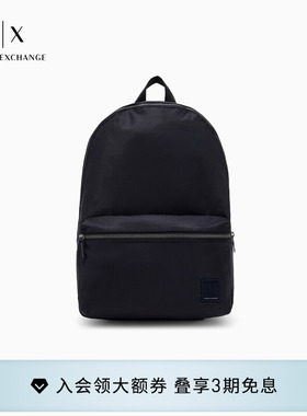 ARMANI EXCHANGE/阿玛尼春夏男士运动风通勤大容量休闲双肩背包