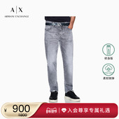 EXCHANGE 阿玛尼秋冬新款 男修身 ARMANI 休闲复古水洗纯棉牛仔长裤