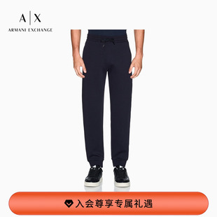 宽松束脚休闲松弛感弹力运动卫裤 阿玛尼春夏男士 EXCHANGE ARMANI