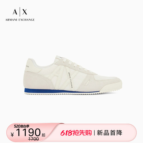 AX/阿玛尼男士运动德训鞋休闲鞋