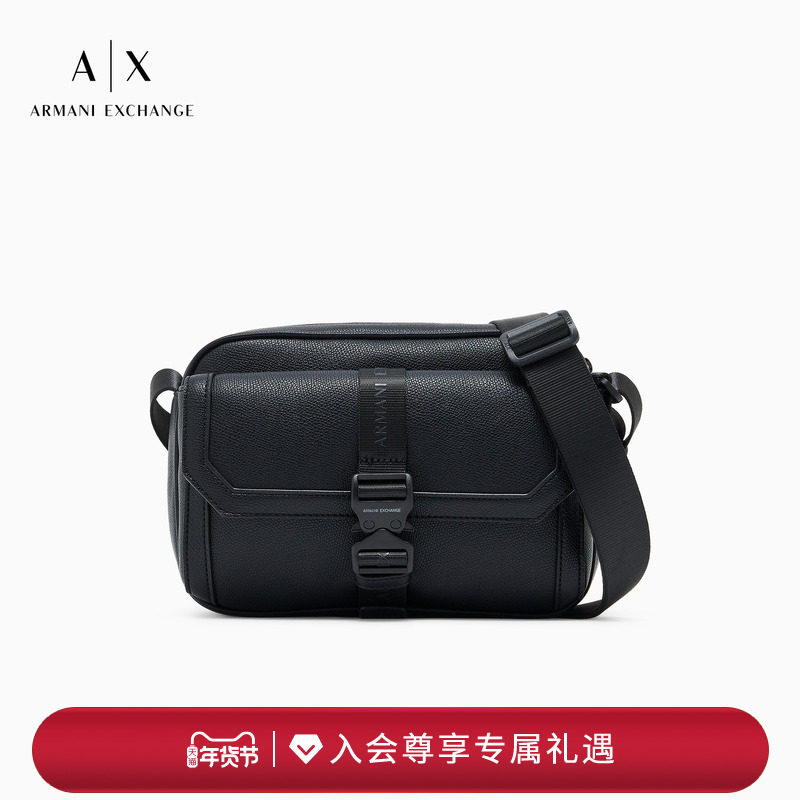 【新年礼物】ARMANI EXCHANGE/阿玛尼春新款男商务单肩斜挎邮差包,箱包皮具/热销女包/男包,男士包袋,淘宝优惠券,粉丝福利购,淘宝优惠卷