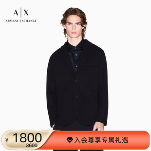 EXCHANGE 平驳领单排扣西装 阿玛尼冬季 男士 外套官方 新款 ARMANI