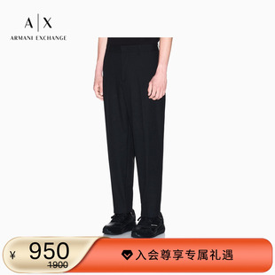 新款 阿玛尼冬季 男士 宽松直筒老钱风休闲西装 ARMANI 长裤 EXCHANGE