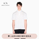 EXCHANGE Polo衫 阿玛尼26春夏新款 纯棉三粒扣翻领短袖 男士 ARMANI