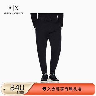 EXCHANGE 长裤 阿玛尼秋冬新款 宽松棉休闲运动重磅卫裤 男士 ARMANI