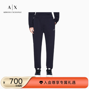 EXCHANGE 长裤 阿玛尼秋冬新款 重磅棉束脚休闲运动卫裤 男士 ARMANI
