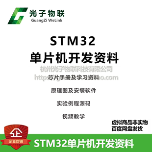芯片手册 STM32F030C8T6单片机设计资料 源码 含原理图 视频教学
