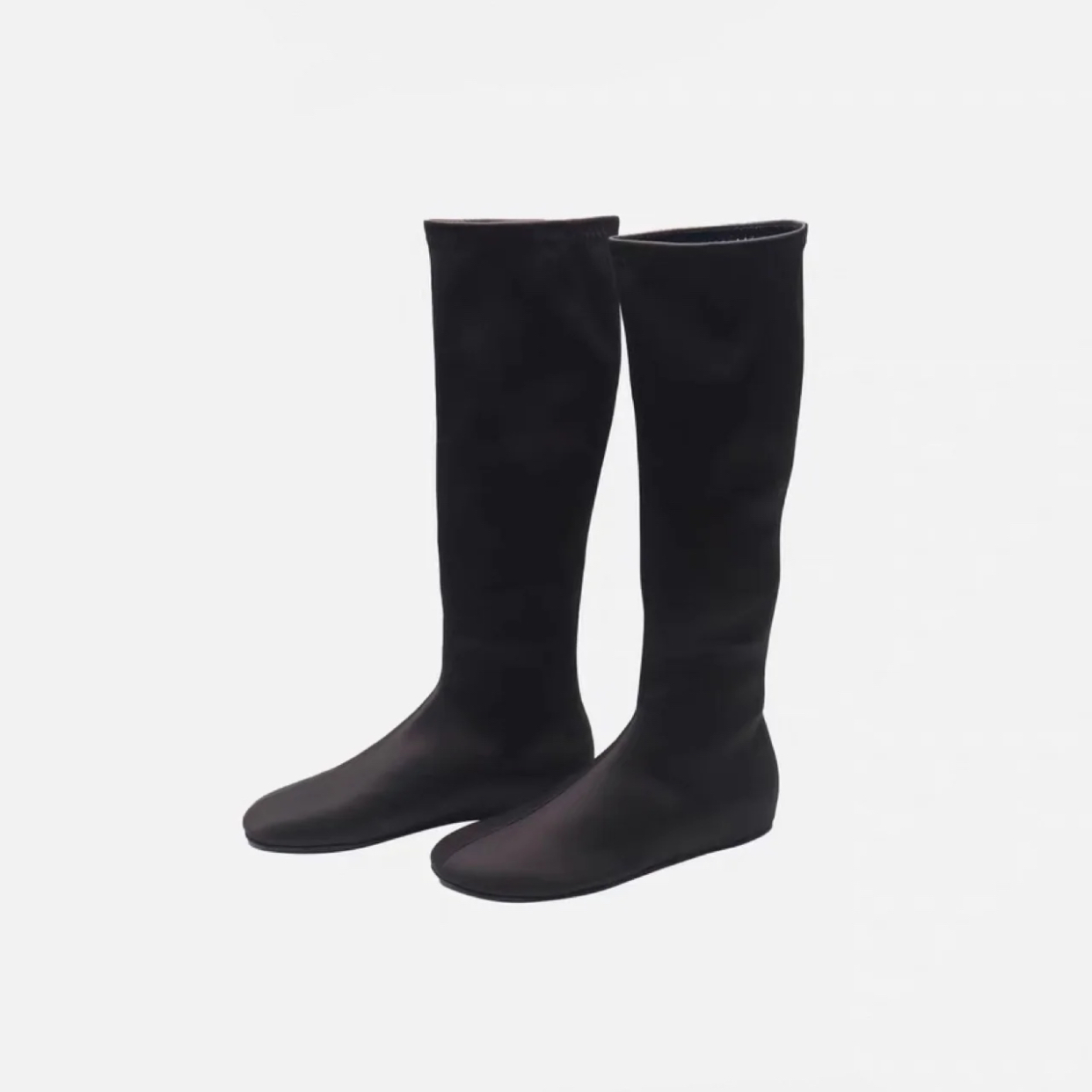 【意大利真皮大底】极简风优雅气质百搭液态长筒靴XDJ0050