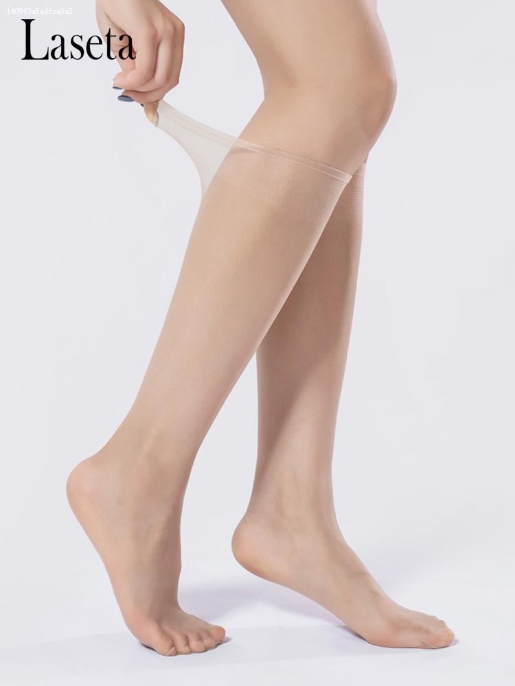 中筒袜丝袜女防勾丝中统夏季超薄隐形肉色半筒半截小腿中长短袜子