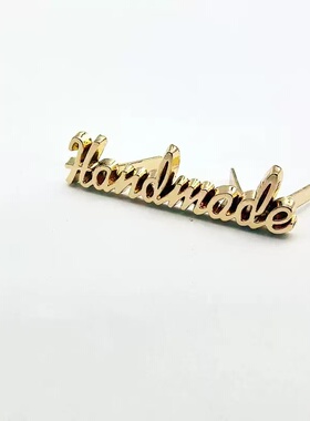 小众百搭字母handmade手作标牌