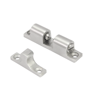 304不锈钢碰珠锌合金大力门碰珠球形扣C-BCAS43/50/70MM一字碰锁