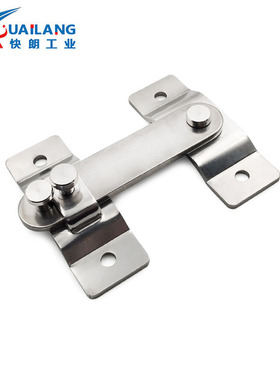 304不锈钢门扣 HHMU100 HHMU150 大型旋板锁挂钩 FHS61-L100/L150