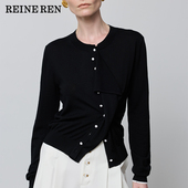 针织毛衫 超细美利奴羊毛解构式 2026春新款 REINEREN任茜设计师款