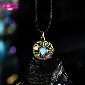 PINKBOX/娉饰珠宝 Золотая зимняя подвеска с аметистом из жемчуга