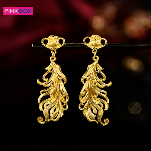 PINKBOX/娉饰珠宝黄金耳钉