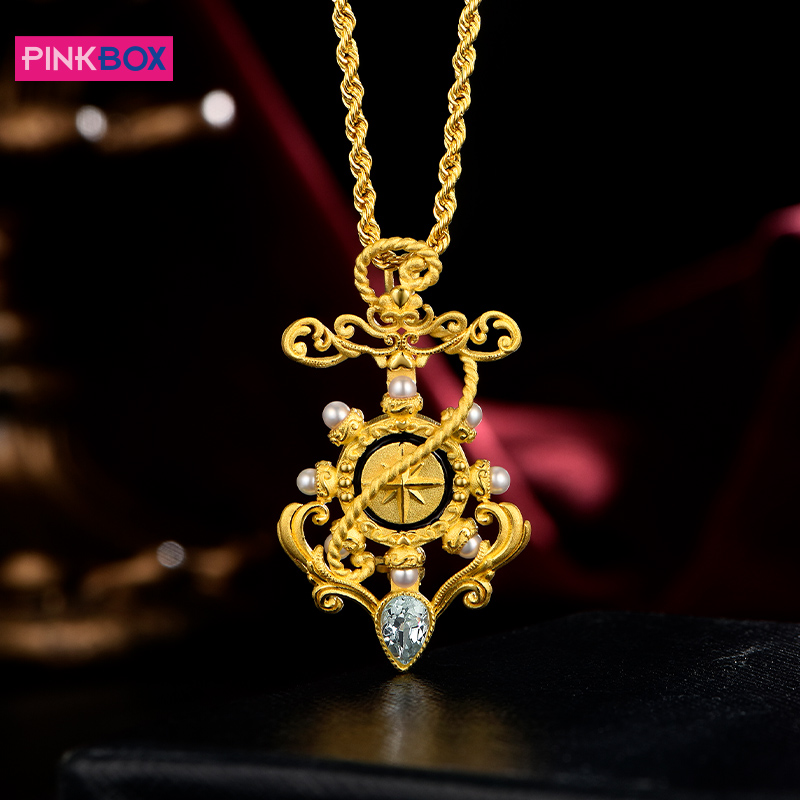 吊墜珠寶PINKBOX項鏈女