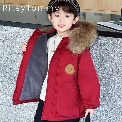 英国RileyTommy儿童派克服加绒