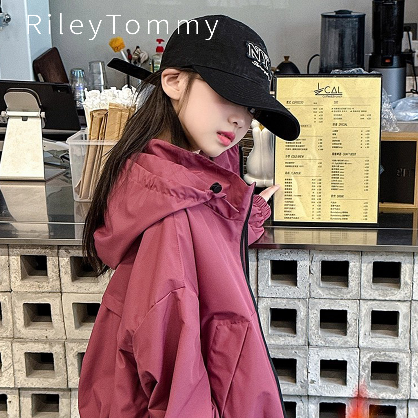 英国RileyTommy女童春秋款冲锋衣