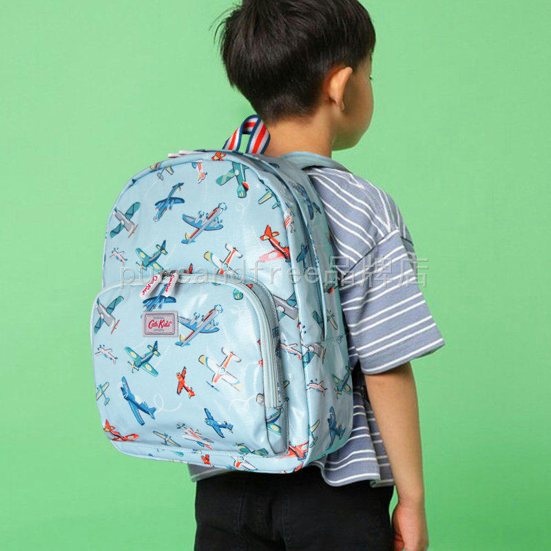 cath kidston儿童大号双肩包女童男孩旅游小学生减负书包印花背包
