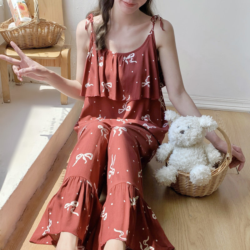夕水含女士棉绸甜美舒适亲肤