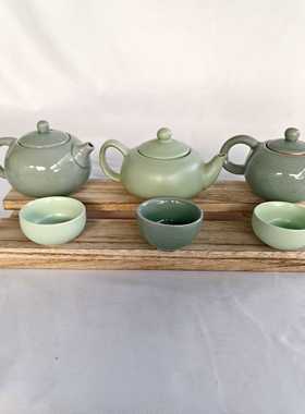 阶梯桌面中式实木茶具展示架