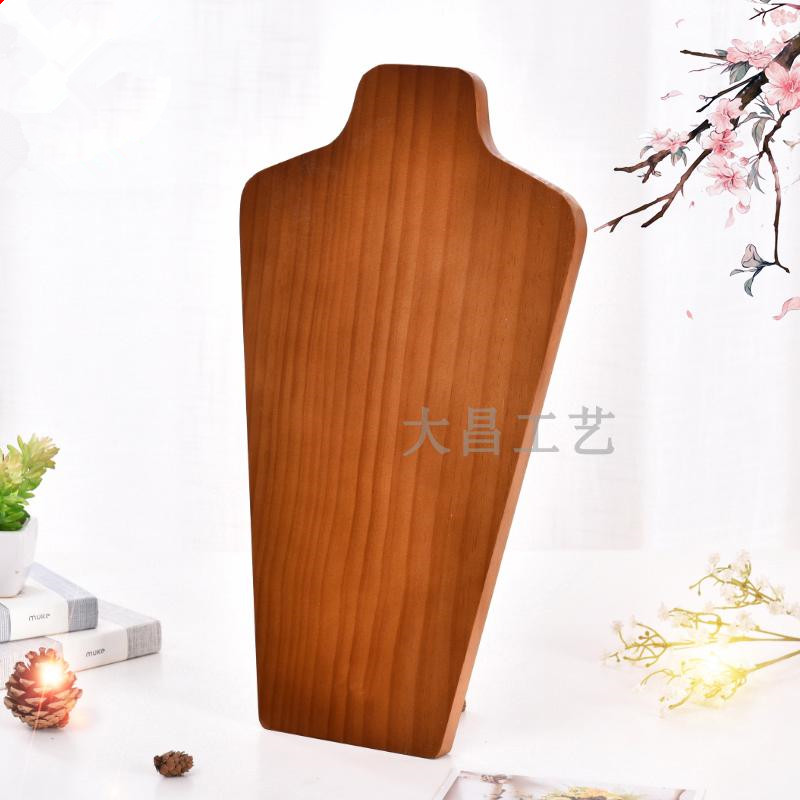 实木人像珠宝吊坠陈列道具