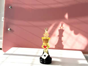 国际象棋棋子手工diy定制礼物摆件水晶滴胶材成品伴手礼支持定制