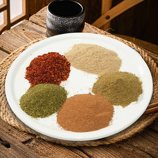 美食作家王刚川菜香料粉150g花椒孜然白胡椒辣椒五香粉烧烤干锅料