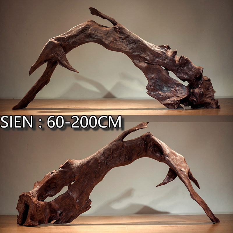 拱桥沉木60-200cm大号大型鱼缸造景南美紫柚装饰树桩天然枯木