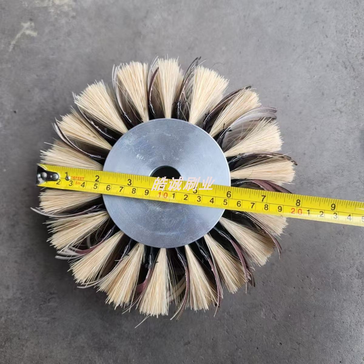 剑麻砂布毛刷制板木工异性砂光机砂轮配件家具凹槽线条抛光打磨