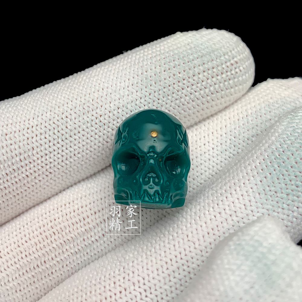 雪巴琉璃天然原矿文玩配饰