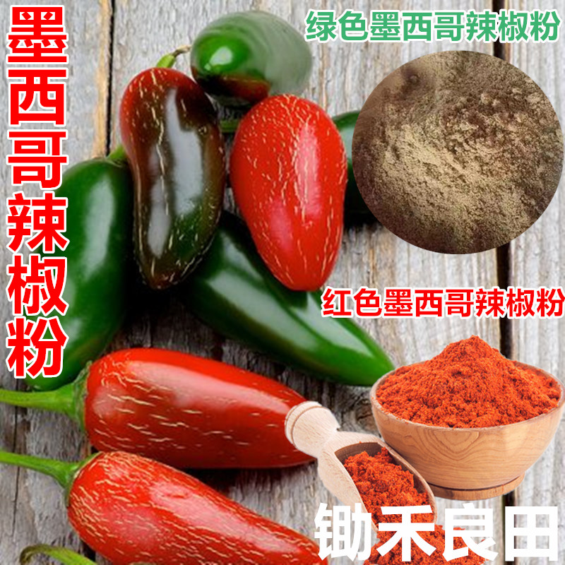 墨西哥干红辣椒粉风味10g火锅烤肉蘸料干料烧烤港椒青红粉面调料