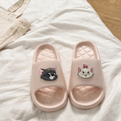 汤姆玛丽猫拖鞋 ins 夏季 情侣款 一男一女家居eva防臭高颜值2025新款