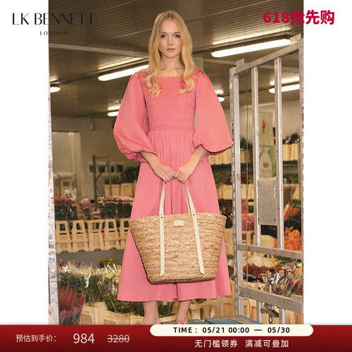 lkbennett设计感小众法式连衣裙