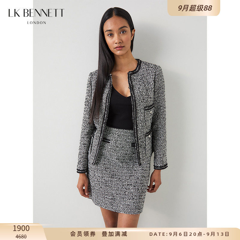 lbennett小香风外套短款