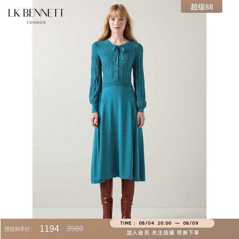 镂空蝴蝶结法式lkbennett