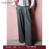 2025年秋冬款 BENNETT灰色西装 百搭显瘦高腰通勤简约直筒裤 裤