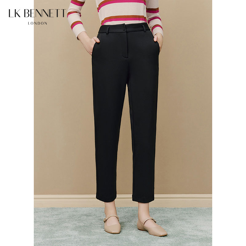 加绒lkbennett轻职业风小脚裤