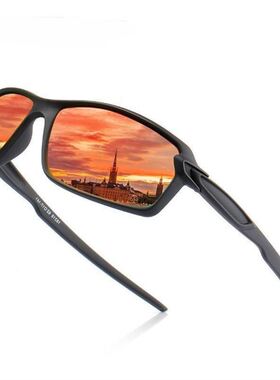 男士女士偏光太阳镜 运动款墨镜 弹性漆炫彩眼镜系列18318