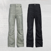 载 CATSSTAC 双轨装 动态腰围 拼接解构 斥候多口袋防晒休闲裤