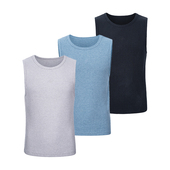 T恤 贴身透气无袖 休闲松弛感穿搭 洛克坑条休闲背心夏季 CATSSTAC