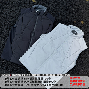 CATSSTAC 先驱者羽绒马甲 立领短款 轻薄保暖