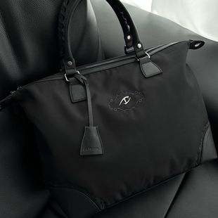 CATSSTAC 暗夜手缝尼龙托特邮差包 手提包男款大容量