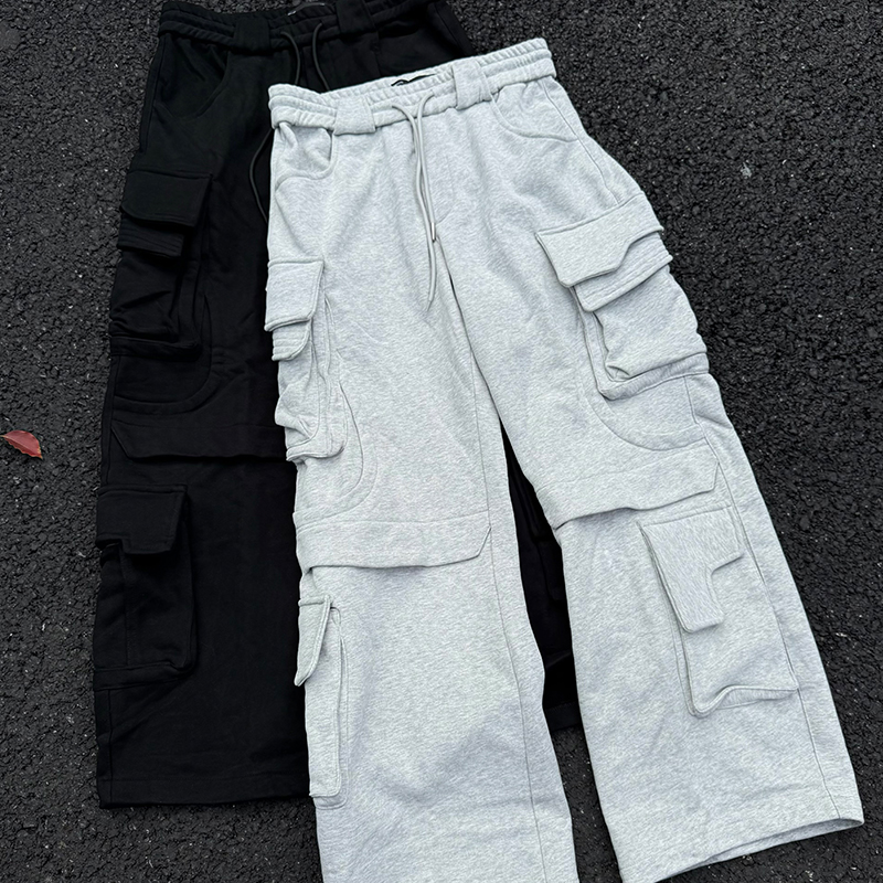 CATSSTAC 泰坦抓绒炮弹卫裤 休闲松弛感穿搭 多口袋工装设计