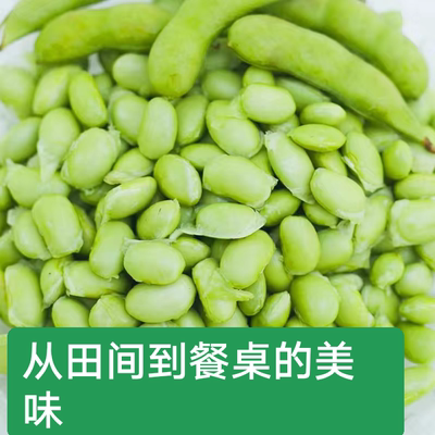 毛豆现摘现发带壳生毛豆